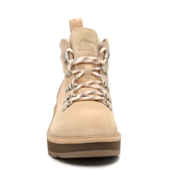 Sorel Hi-Line Hiker Boots Womens Size 5.5 NIB Tan Cream Orange - Picture 5 of 10